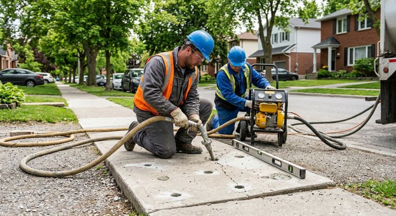 Concrete Settlement Repair in Tampa, FL