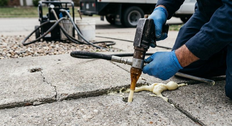 Driveway Slab Lifting in Columbus, OH