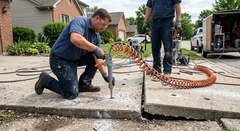 Garage Settling Repair in Tampa, FL