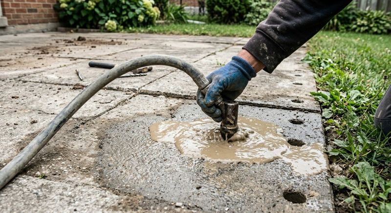 Patio Leveling in Tampa, FL