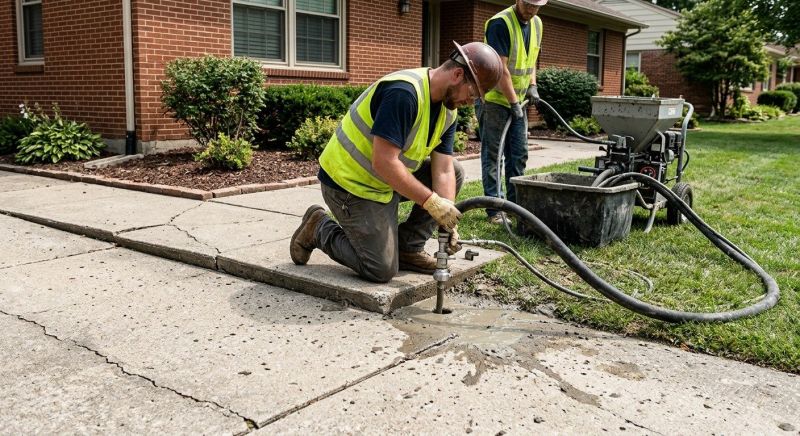 Sidewalk Leveling in Miami Dade County, FL