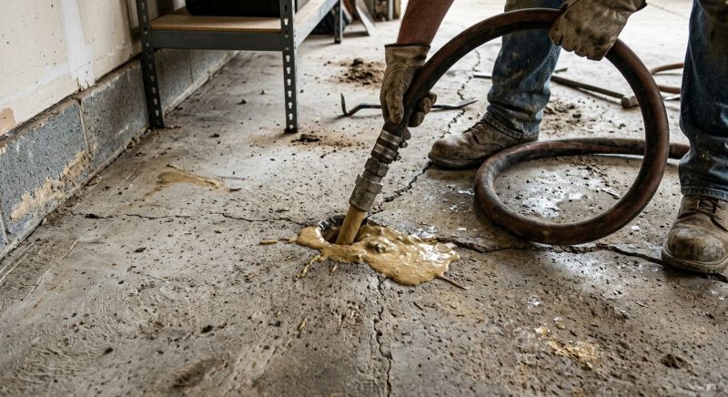 Sunken Driveway Lifting in Tampa, FL