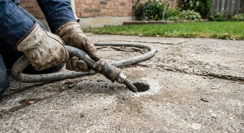 Sunken Patio Repair in San Antonio, TX