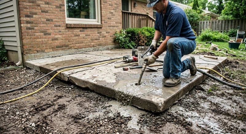 Concrete Leveling Service